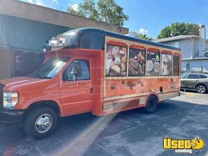 2016 E450 Mobile Ice Cream Truck Ice Cream Truck Concession Window Wisconsin Gas Engine for Sale