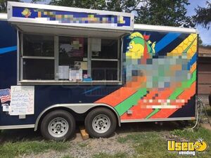 2016 Food Concession Trailer Kitchen Food Trailer Hot Water Heater New York for Sale