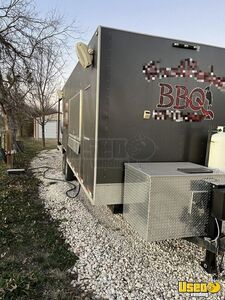 2017 C&w Barbecue Food Trailer Cabinets Texas for Sale