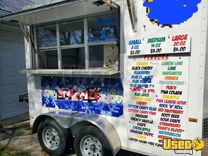 2017 Shaved Ice Concession Trailer Snowball Trailer Concession Window Indiana for Sale