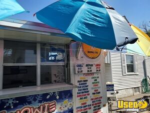 2017 Shaved Ice Concession Trailer Snowball Trailer Deep Freezer Indiana for Sale