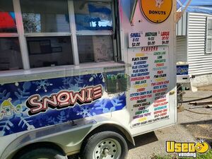 2017 Shaved Ice Concession Trailer Snowball Trailer Exterior Customer Counter Indiana for Sale