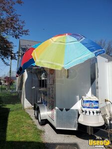 2017 Shaved Ice Concession Trailer Snowball Trailer Hand-washing Sink Indiana for Sale