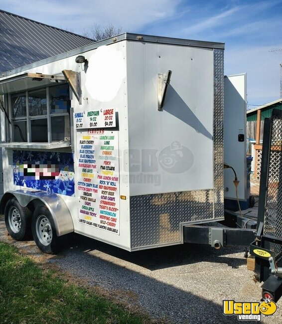 2017 Shaved Ice Concession Trailer Snowball Trailer Indiana for Sale