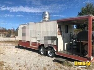 2018 8.5x25ta Barbecue Food Trailer Concession Window Tennessee for Sale