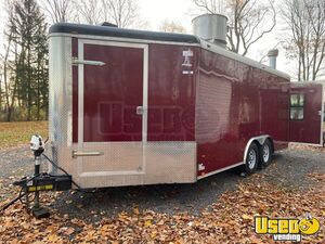 2018 Ac8.516 Barbecue Concession Trailer Barbecue Food Trailer Cabinets New York for Sale