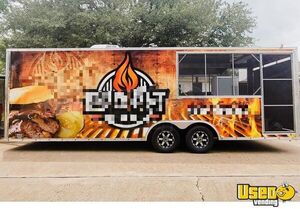 2018 Barbecue Trailer Barbecue Food Trailer Concession Window Texas for Sale