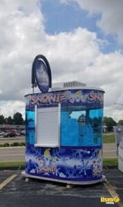2018 Shaved Ice Concession Trailer Snowball Trailer Exterior Customer Counter Missouri for Sale