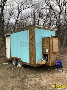 2018 Tan Utility Beverage - Coffee Trailer Air Conditioning Texas for Sale