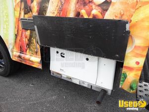 2019 E450 Step Van All-purpose Food Truck Stainless Steel Wall Covers Florida Gas Engine for Sale