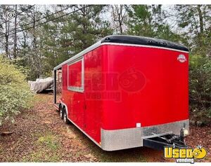 2019 Food Concession Trailer With Porch Concession Trailer Texas for Sale