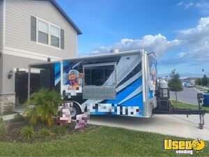 2020 Barbecue Trailer Barbecue Food Trailer Air Conditioning Florida for Sale