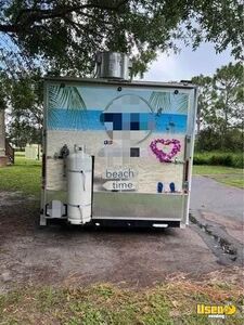 2020 Enclosed Ev8502 Elite Kitchen Food Trailer Stainless Steel Wall Covers North Carolina for Sale