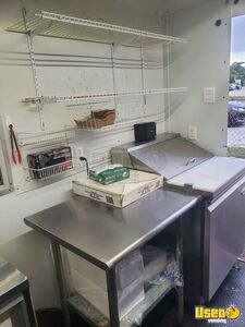 2020 Kitchen Food Trailer Prep Station Cooler Florida for Sale