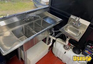 2021 Bbq Trailer Barbecue Food Trailer Hand-washing Sink Texas for Sale