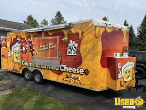2021 Express Kitchen Food Trailer Air Conditioning Michigan for Sale