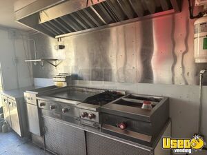 2022 16366 Kitchen Food Trailer Diamond Plated Aluminum Flooring Utah for Sale