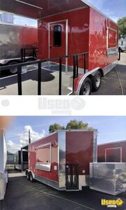 2022 Barbecue Trailer Kitchen Food Trailer Exterior Customer Counter Montana for Sale