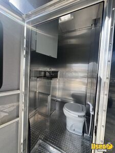 2022 Concession Trailer 8.5’x28' Kitchen Food Trailer Steam Table Georgia for Sale