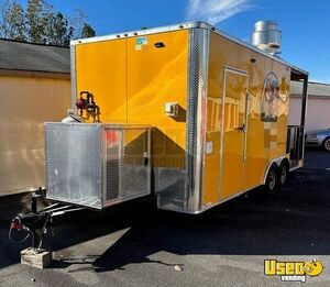 2023 Barbecue Concession Trailer Barbecue Food Trailer Air Conditioning North Carolina for Sale