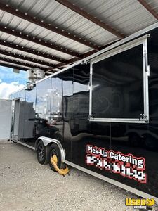 2023 Barbecue Trailer Barbecue Food Trailer Refrigerator Texas for Sale