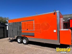 2023 Exp20x8 Kitchen Food Trailer Spare Tire Texas for Sale
