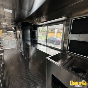 2023 Qtm 8.6 X 26 Tra 16.5k Barbecue Food Trailer Stainless Steel Wall Covers Florida for Sale