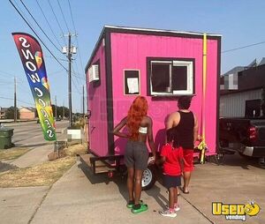 2023 Shaved Ice Trailer Snowball Trailer Air Conditioning Texas for Sale