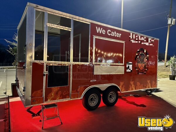 2023 Vf8.5x20ta2 Barbecue Food Trailer Texas for Sale