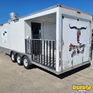 2023 Yjusa-20 Kitchen Food Concession Trailer Kitchen Food Trailer Insulated Walls Texas for Sale