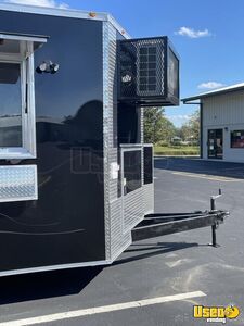 2024 8.5x16ta2 Kitchen Food Trailer Stainless Steel Wall Covers Florida for Sale