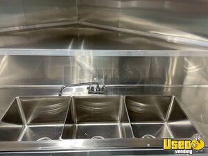 2024 8.5x22ta Kitchen Food Concession Trailer With Porch Kitchen Food Trailer Hot Water Heater Florida for Sale