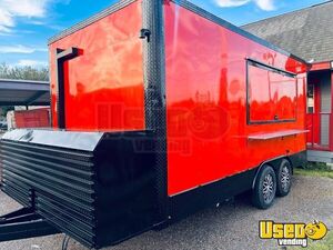 2024 Exp16x8 Kitchen Food Trailer Concession Window Texas for Sale