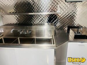 2024 Exp16x8 Kitchen Food Trailer Exterior Lighting Texas for Sale