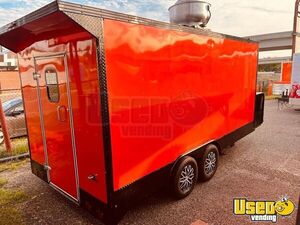 2024 Exp16x8 Kitchen Food Trailer Spare Tire Texas for Sale
