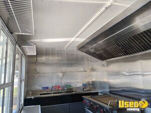 2024 Food Trailer Concession Trailer Stainless Steel Wall Covers Georgia for Sale