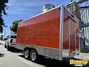 2024 Kitchen Trailer Kitchen Food Trailer Stainless Steel Wall Covers California for Sale