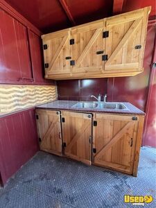 Barbecue Concession Trailer Barbecue Food Trailer Double Sink Texas for Sale