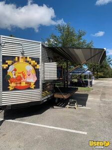 Barbecue Concession Trailer Barbecue Food Trailer Upright Freezer Florida for Sale