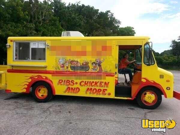 Chevy Grumman P30 All-purpose Food Truck Florida Gas Engine for Sale