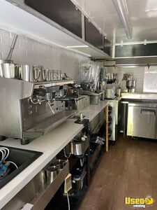 Coffee And Dessert Concession Trailer Beverage - Coffee Trailer Insulated Walls Ontario for Sale