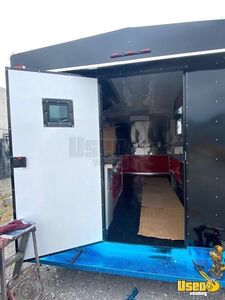 Food Concession Trailer Kitchen Food Trailer Stainless Steel Wall Covers Colorado for Sale