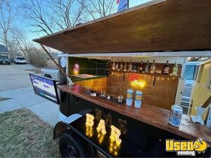 Mobile Bar Trailer Beverage - Coffee Trailer Interior Lighting Kansas for Sale