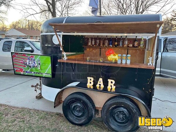 Mobile Bar Trailer Beverage - Coffee Trailer Kansas for Sale