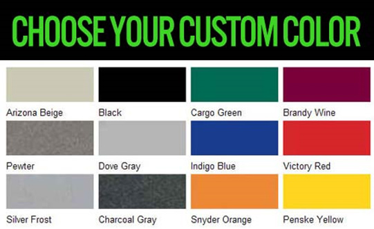 Choose Your Custom Color