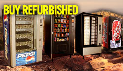 remanufactured & refurbished vending machines, used vending machines