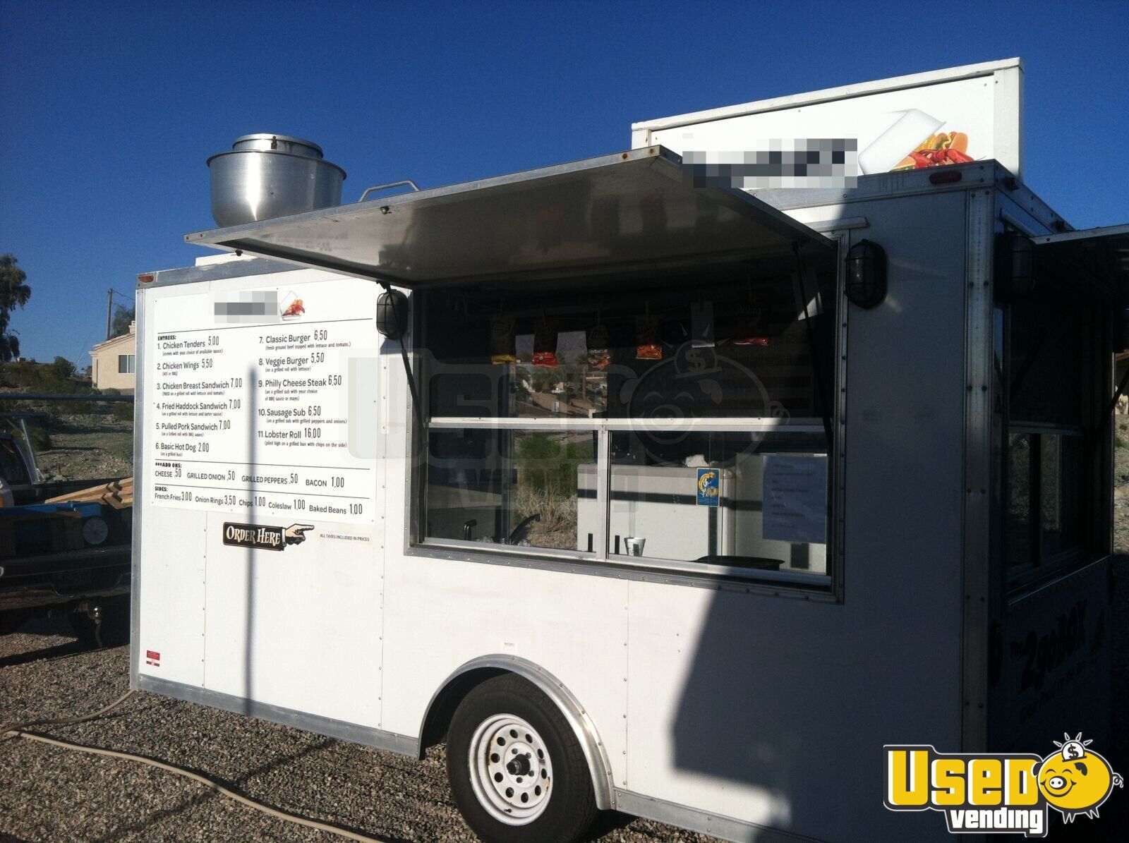 Used Concession Trailer in New York for Sale Mobile Kitchen