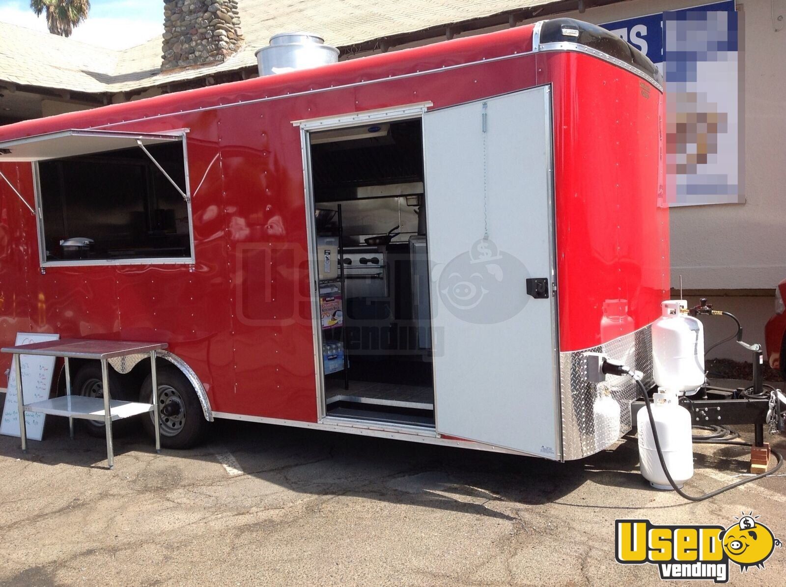 Custom Built Food Trailer Concession Trailer for Sale in California