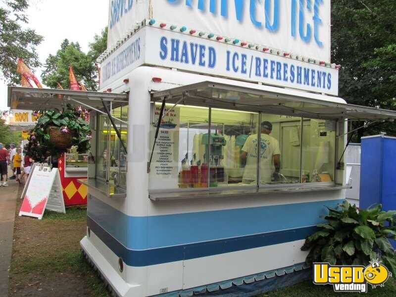10' Waymatic Shaved Ice Trailer Carnival Concession Trailer for Sale