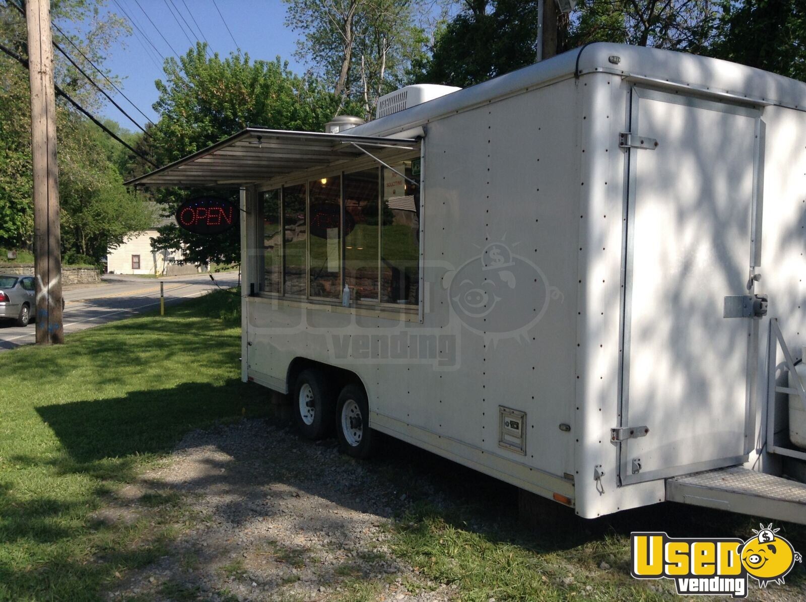 Used Wells Cargo Concession Trailer in Florida for Sale Mobile Kitchen